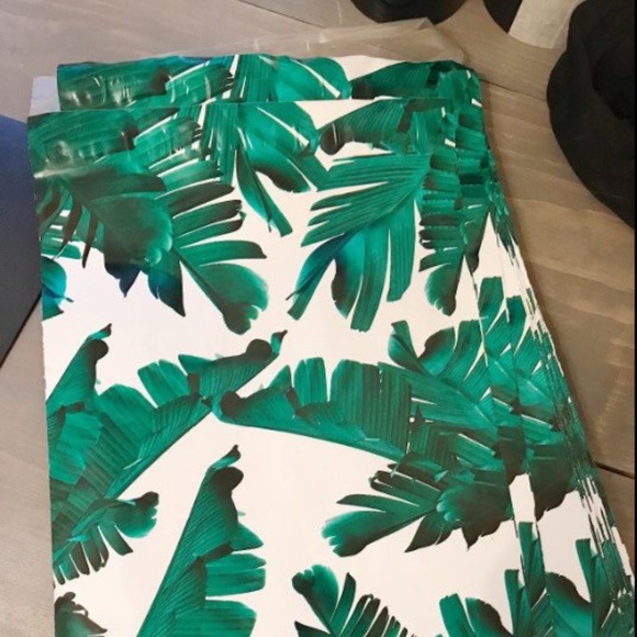 Office Tropical Leaves Poly Mailer Bags Shipping Supply Poshmark